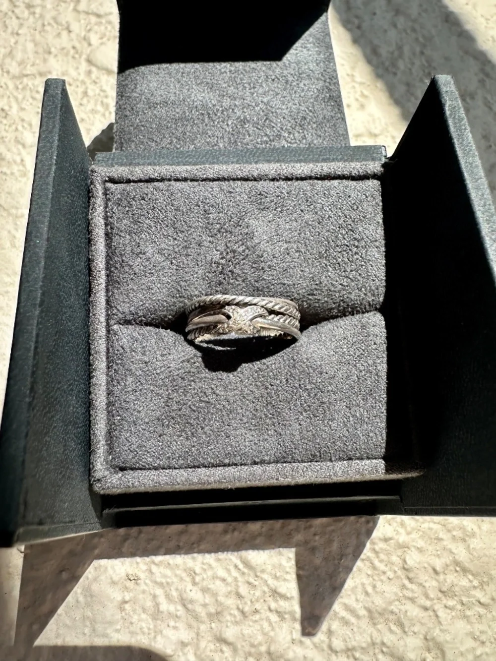 David Yurman Women's Crossover X Ring